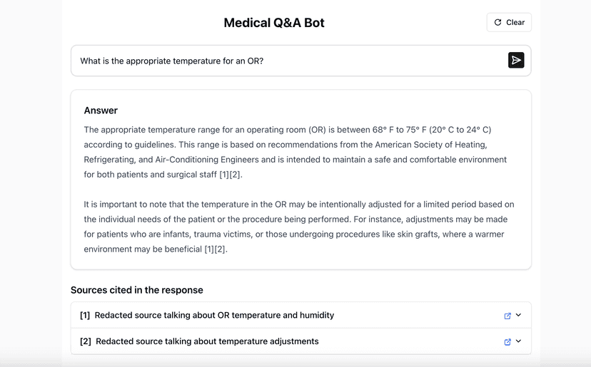 Building an Evidence-Based Q&A System for Surgical Clinicians: Lessons from a Medical Q&A Pilot