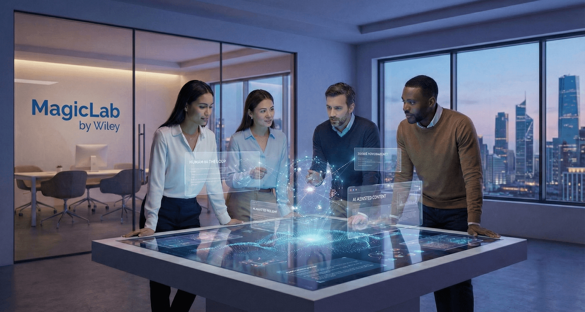 Team collaboration at MagicLab